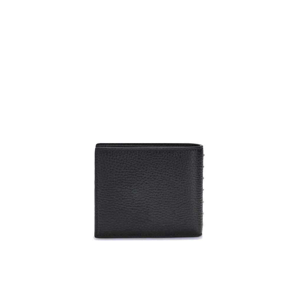 Valentino Garavani Black Leather Wallet