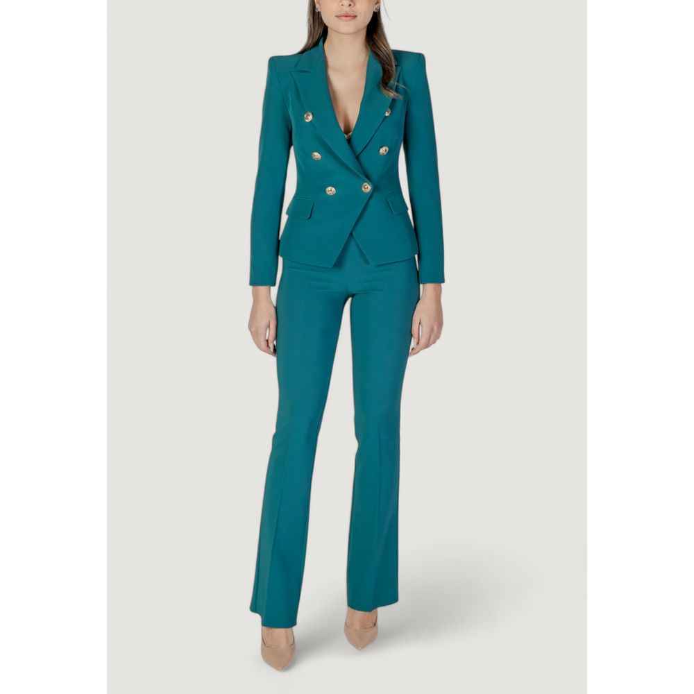 Rinascimento Black Polyester Blazer