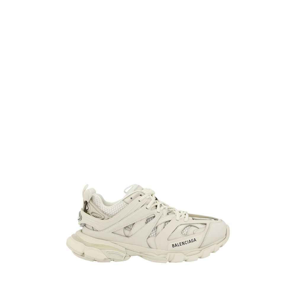 Balenciaga White Rubber Athletic Sneakers
