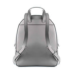 Michael Kors Gray Leather Backpack