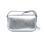 Michael Kors Gray Leather Shoulder Bag