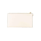 Michael Kors Beige Leather Clutch Bag