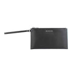 Michael Kors Black Leather Clutch Bag