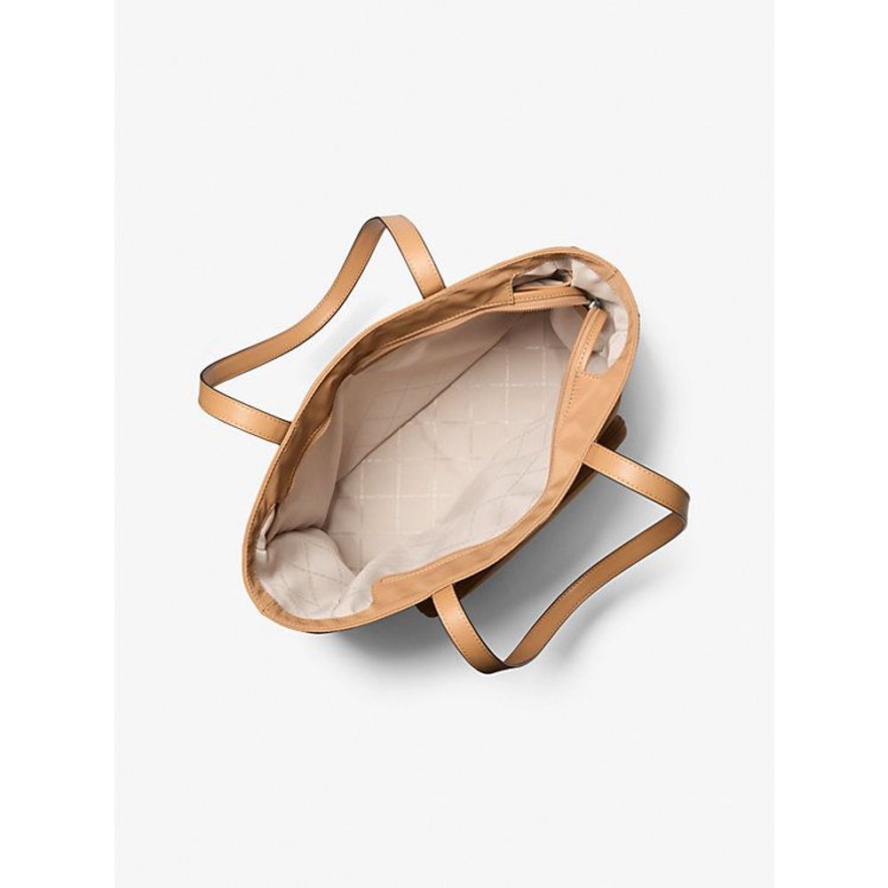 Michael Kors Brown Nylon Tote Bag