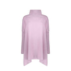 Herno Purple Virgin Wool Poncho