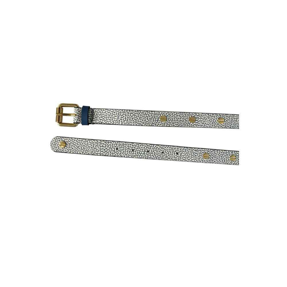 Borbonese Blue Polyvinyl Women's Belt