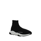 Balenciaga Black Polyester Athletic Sneakers