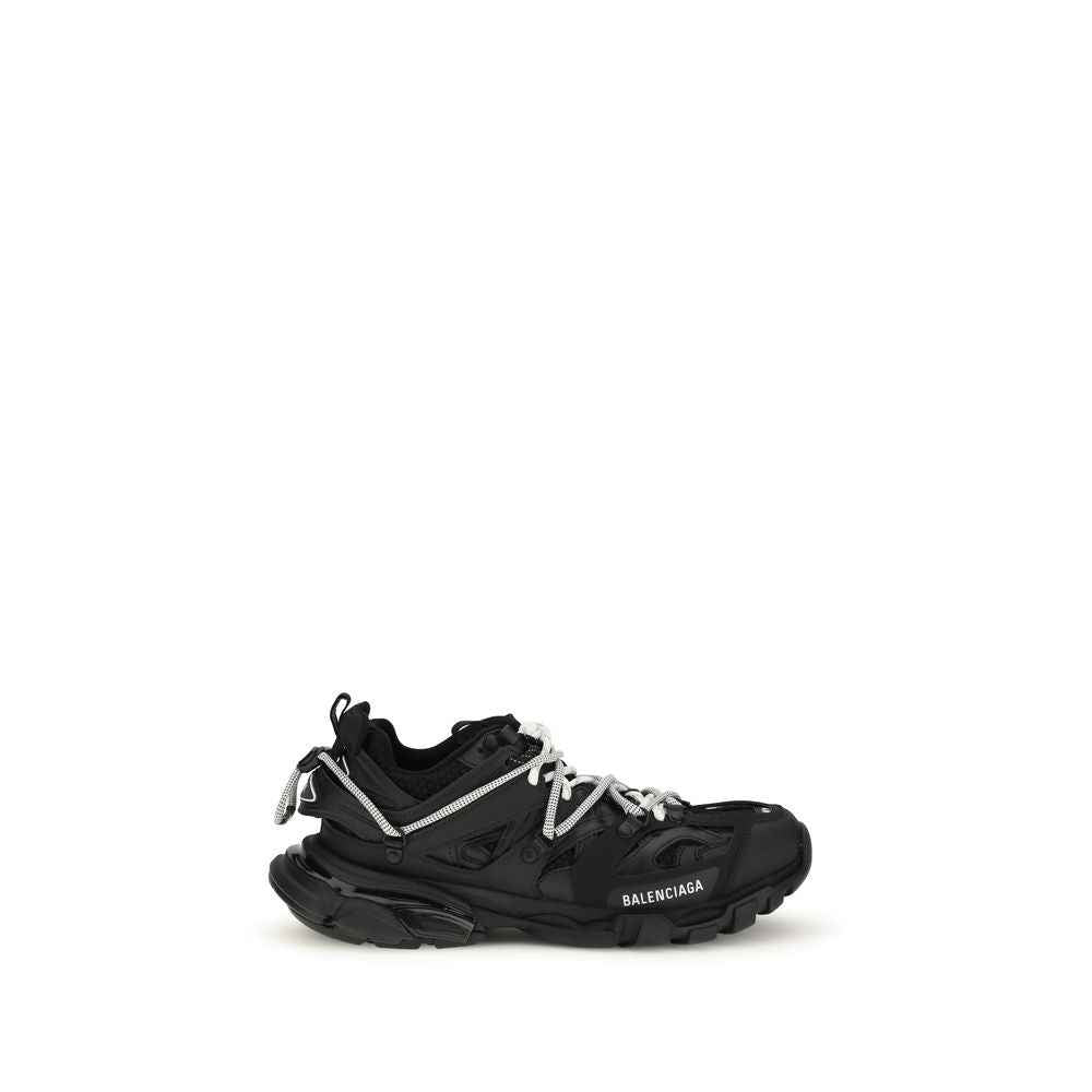 Balenciaga Black Polyethylene Athletic Sneakers