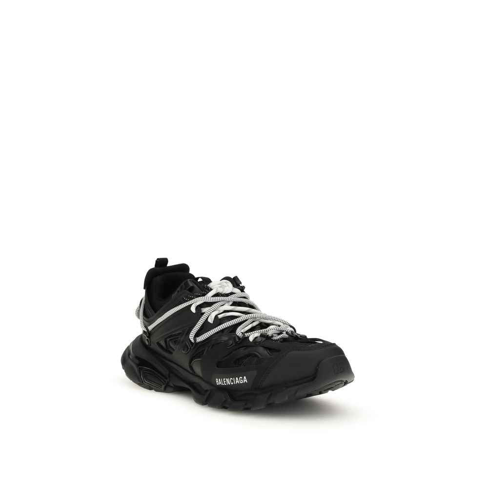 Balenciaga Black Polyethylene Athletic Sneakers