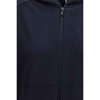 Brunello Cucinelli Blue Cotton Sweatshirt