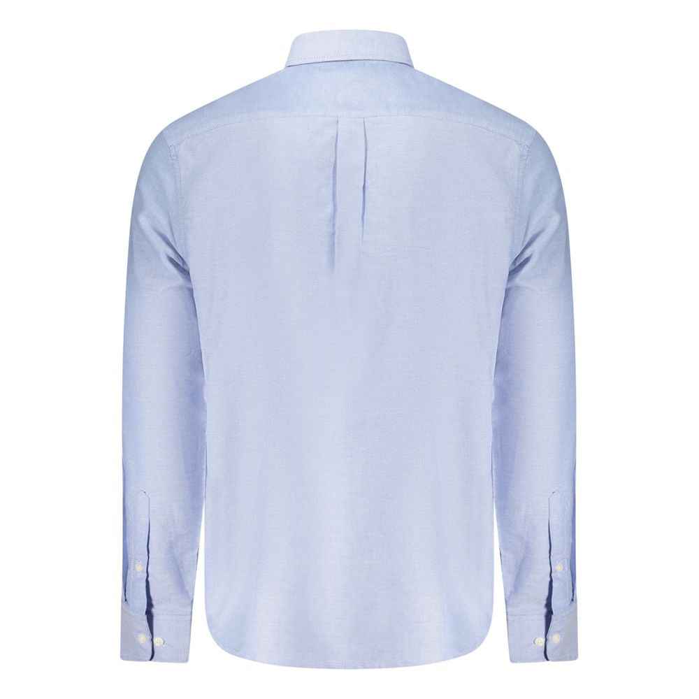 Norway 1963 Azzurro Cotton Men Shirt