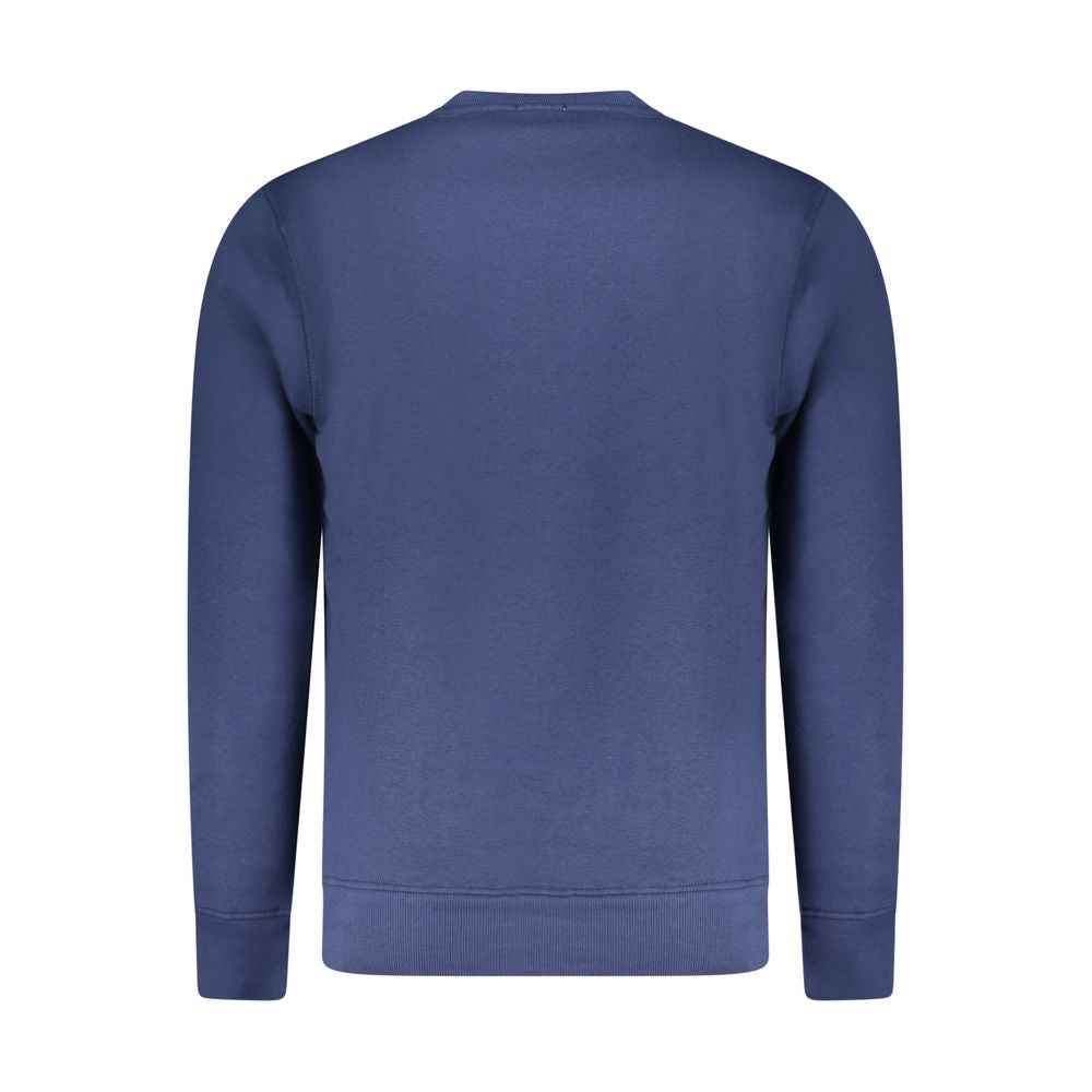 Rifle Blue Cotton Men's Sweatshirt