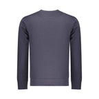 Coveri Moving Blue Cotton Men Sweatshirt