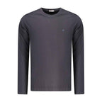 Coveri Moving Blue Cotton Men T-Shirt