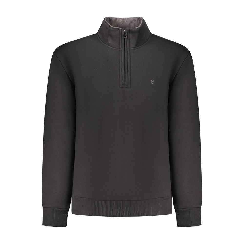 Coveri Moving Black Cotton Men Sweatshirt