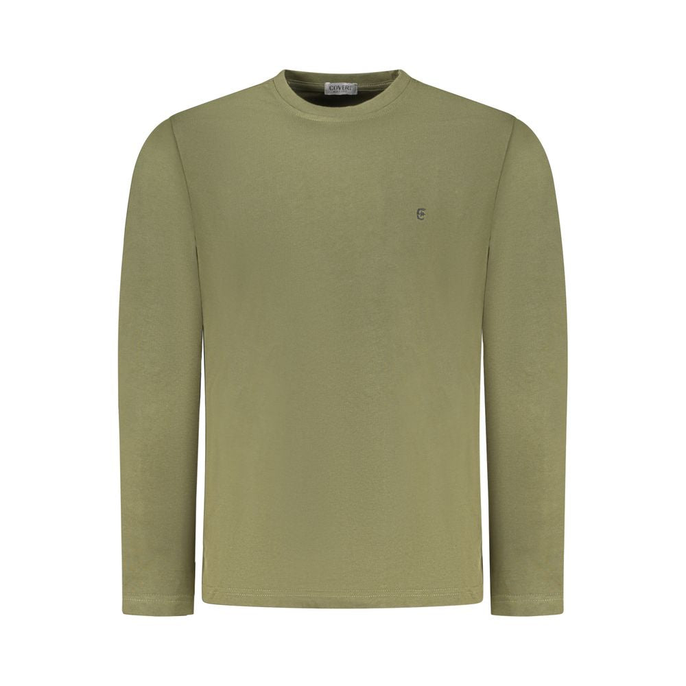 Coveri Moving "Verde Cotton Men T-Shirt"