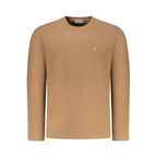 Coveri Moving Brown Cotton T-Shirt
