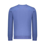 Coveri Moving Blue Cotton Men Sweatshirt