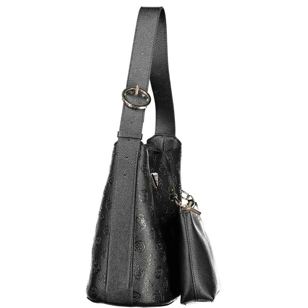 Guess Jeans "Nero Poliuretano Woman Bucket Bag"