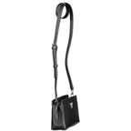 Guess Jeans Nero Poliuretano Female Shoulder Bag