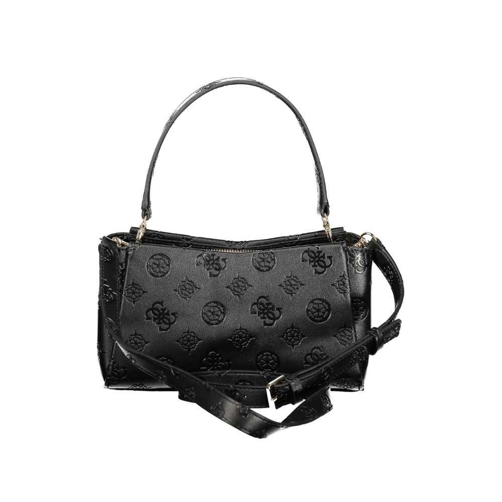 Guess Jeans Black Polyurethane Women's Handbag