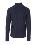 Armani Exchange Blue Cotton Polo Shirt
