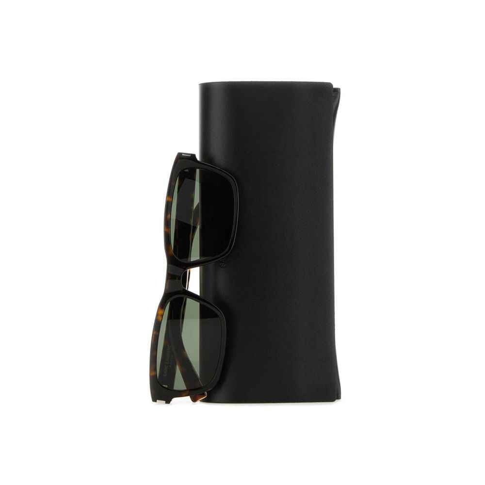 Saint Laurent Brown Acetate Sunglasses