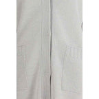 Fabiana Filippi Gray Fleece Wool Cardigan