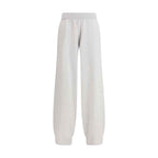 Fabiana Filippi Gray Fleece Wool Casual Pants