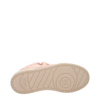 Fendi Pink Nylon High Top Sneakers