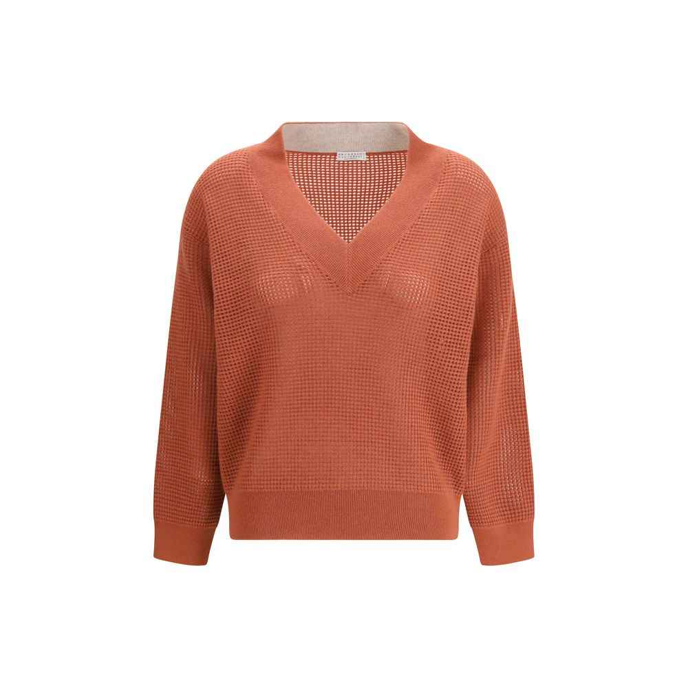 Brunello Cucinelli Multicolor Cashmere Sweater