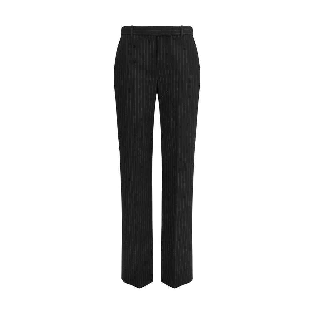 Alexander McQueen Black Wool Dress Pants