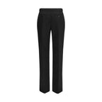 Alexander McQueen Black Wool Dress Pants