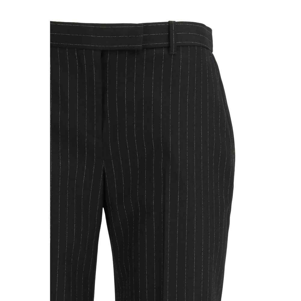 Alexander McQueen Black Wool Dress Pants