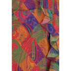 Etro Multicolor Silk Casual Dress