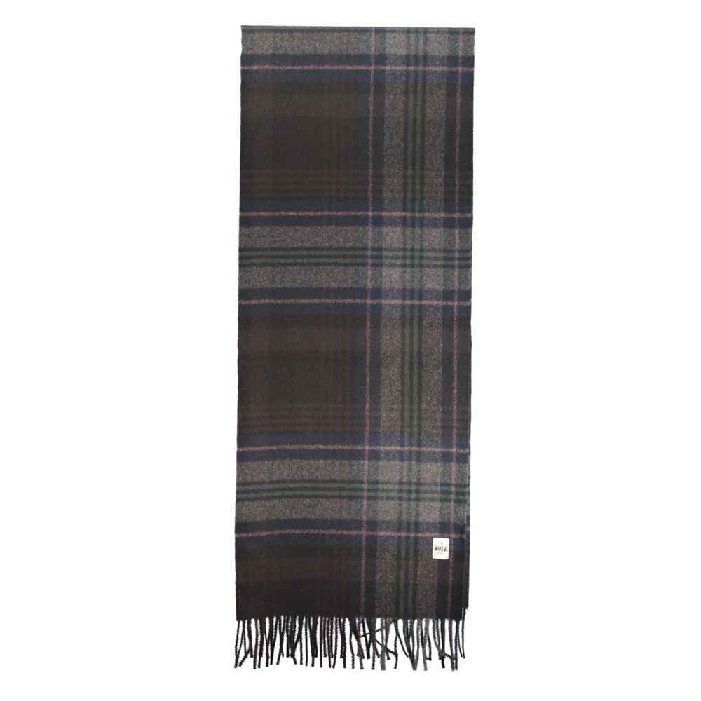 Rifle Black Polyester Mens Scarf