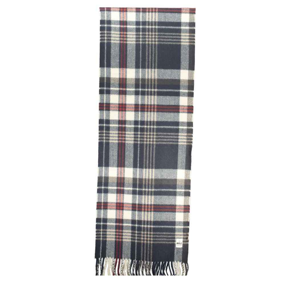 Rifle Blue Polyester Men Scarf