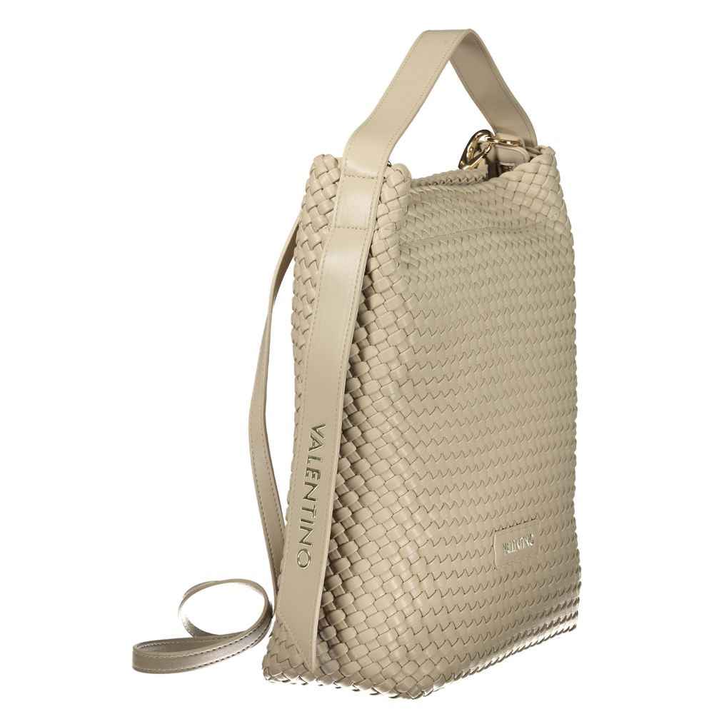 Mario Valentino Beige Polyurethane Women Handbag