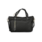 Mario Valentino Black Polyurethane Women's Bag