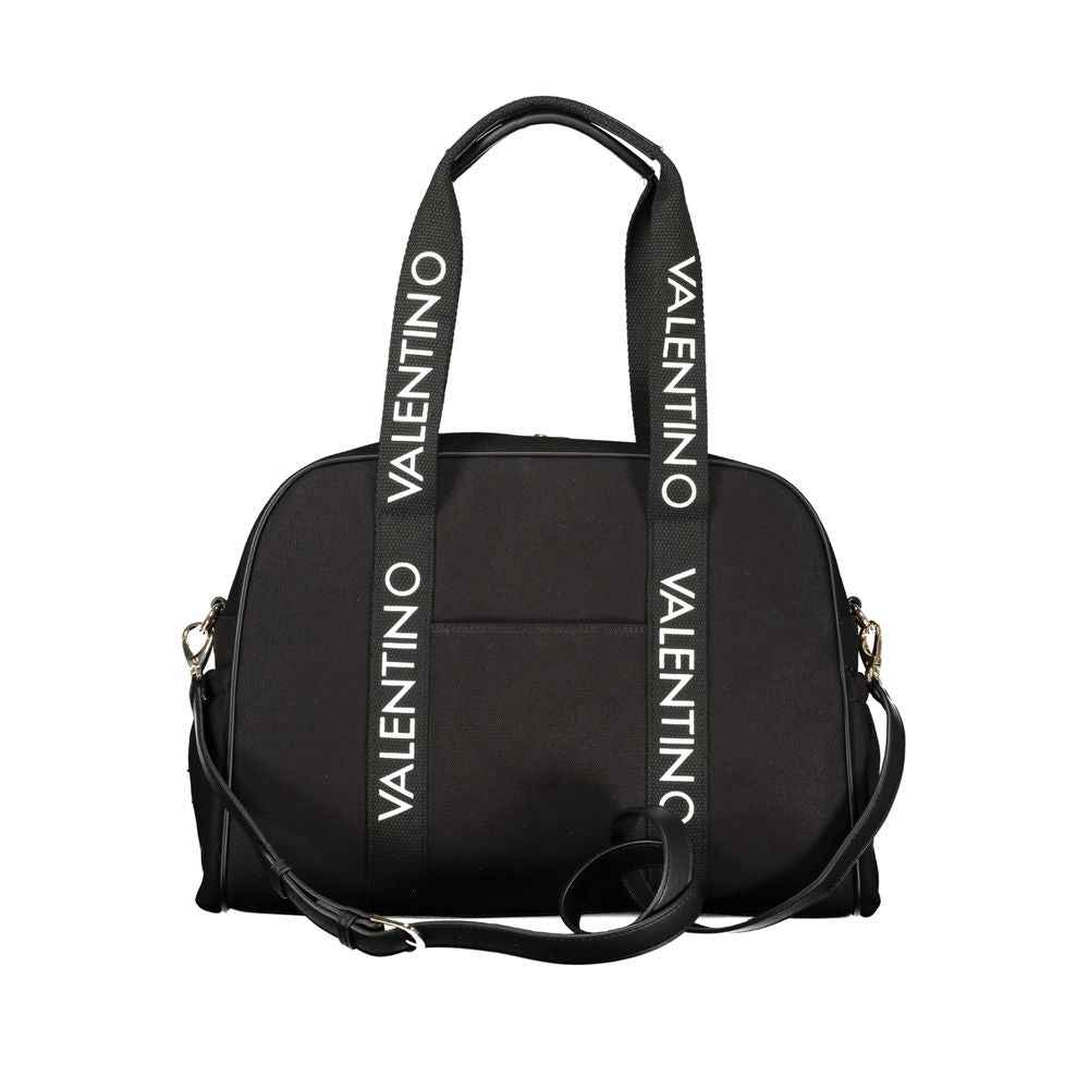 Mario Valentino Nero Cotton Women Handbag