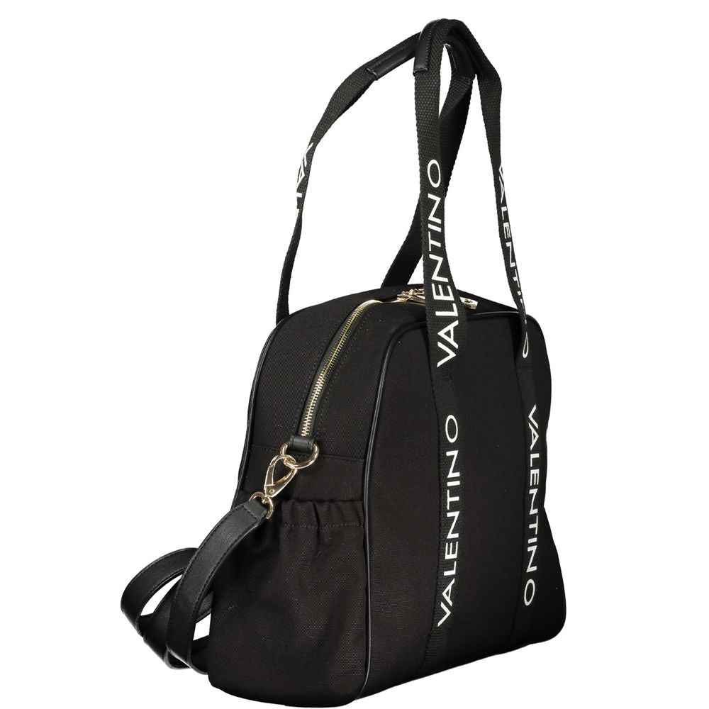 Mario Valentino Nero Cotton Women Handbag