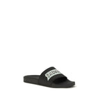 Balenciaga Black Rubber Sandals