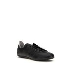 Y-3 Black Calf Leather Bos Taurus Athletic Sneakers