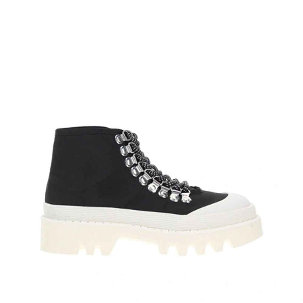 Proenza Schouler Black Canvas Chunky Sneakers