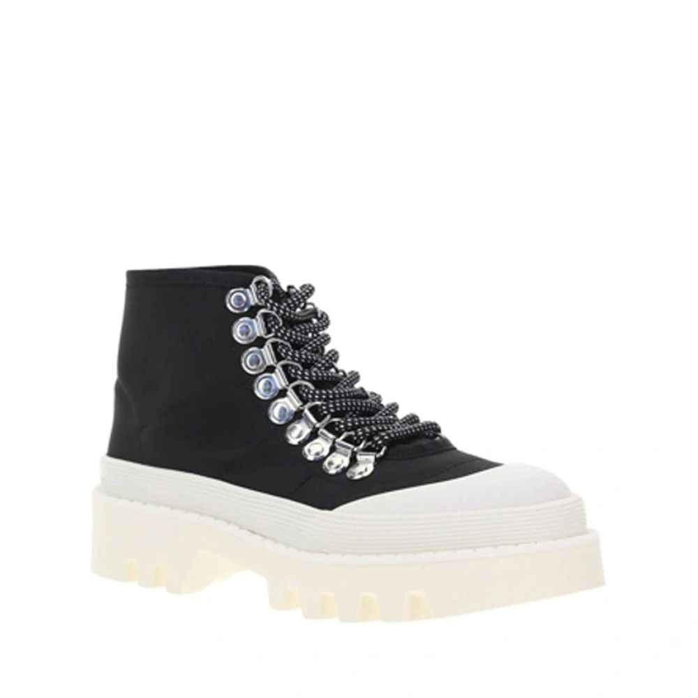 Proenza Schouler Black Canvas Chunky Sneakers