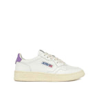 Autry White Leather Low Top Sneakers
