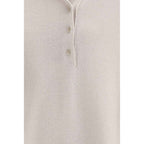 Allude Cream Cashmere Sweatshirt