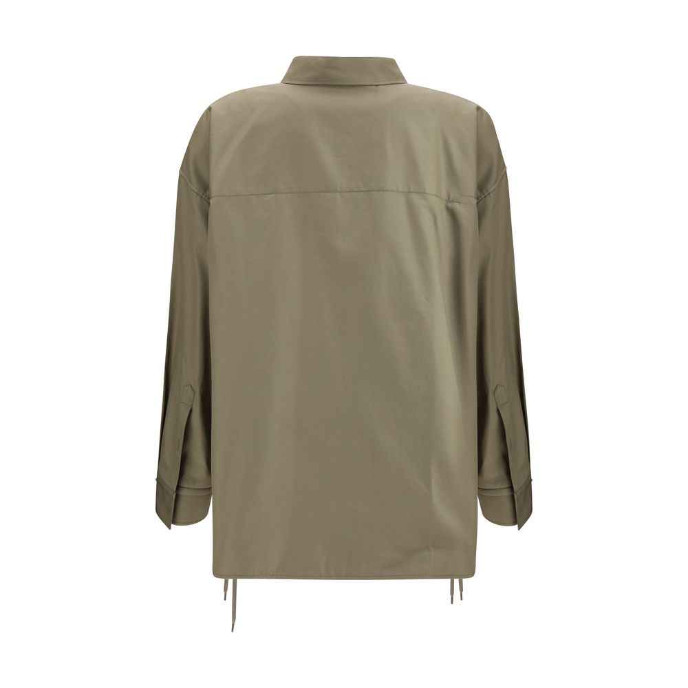 Balenciaga Beige Cotton Shirt
