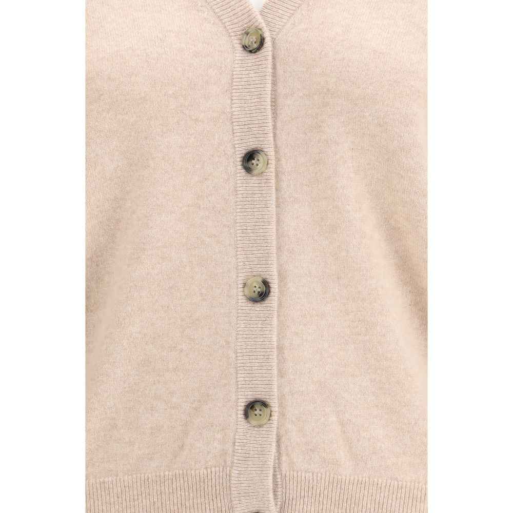 Allude Cream Cashmere Cardigan
