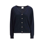 Allude Blue Cashmere Cardigan